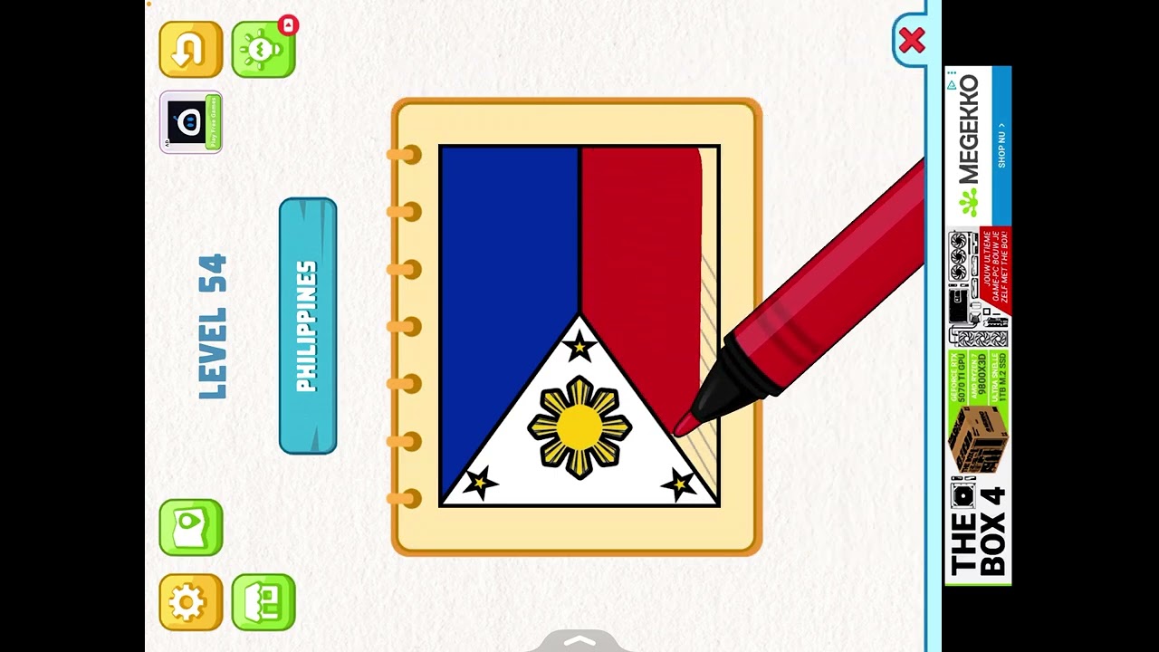 Flag painting 