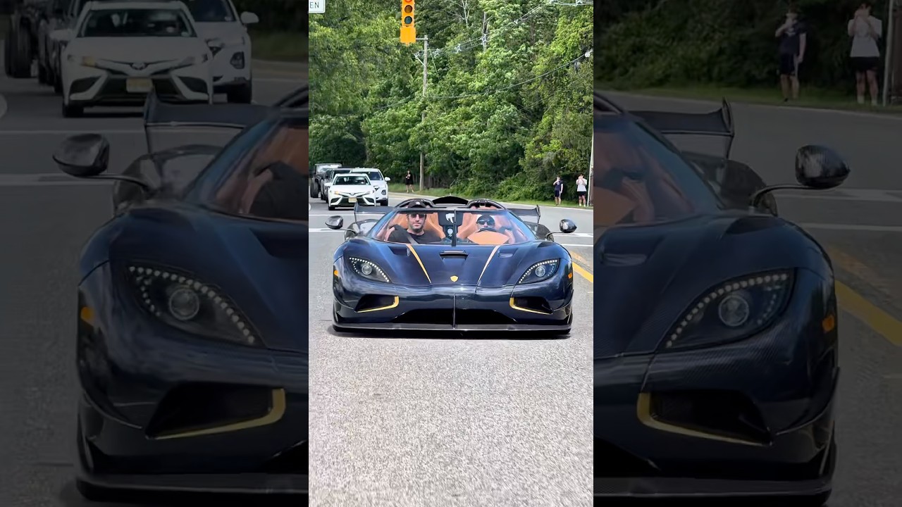 Rolling with one of the best cars ever made, Koenigsegg Agera RS 👻