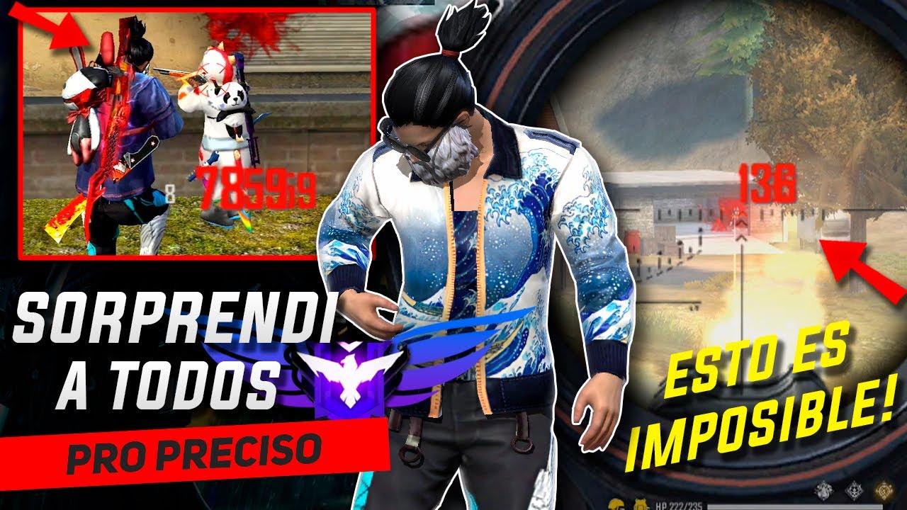 ESTE ENEMIGO TEMBLO DE MIEDO AL VERME USAR PRECISO EN MIRA!! || ASI SE HACEN +5000 DE DAÑO A3 SAG