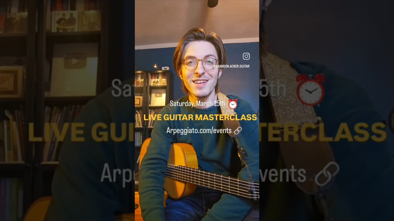 Guitar Masterclass! March 15th 