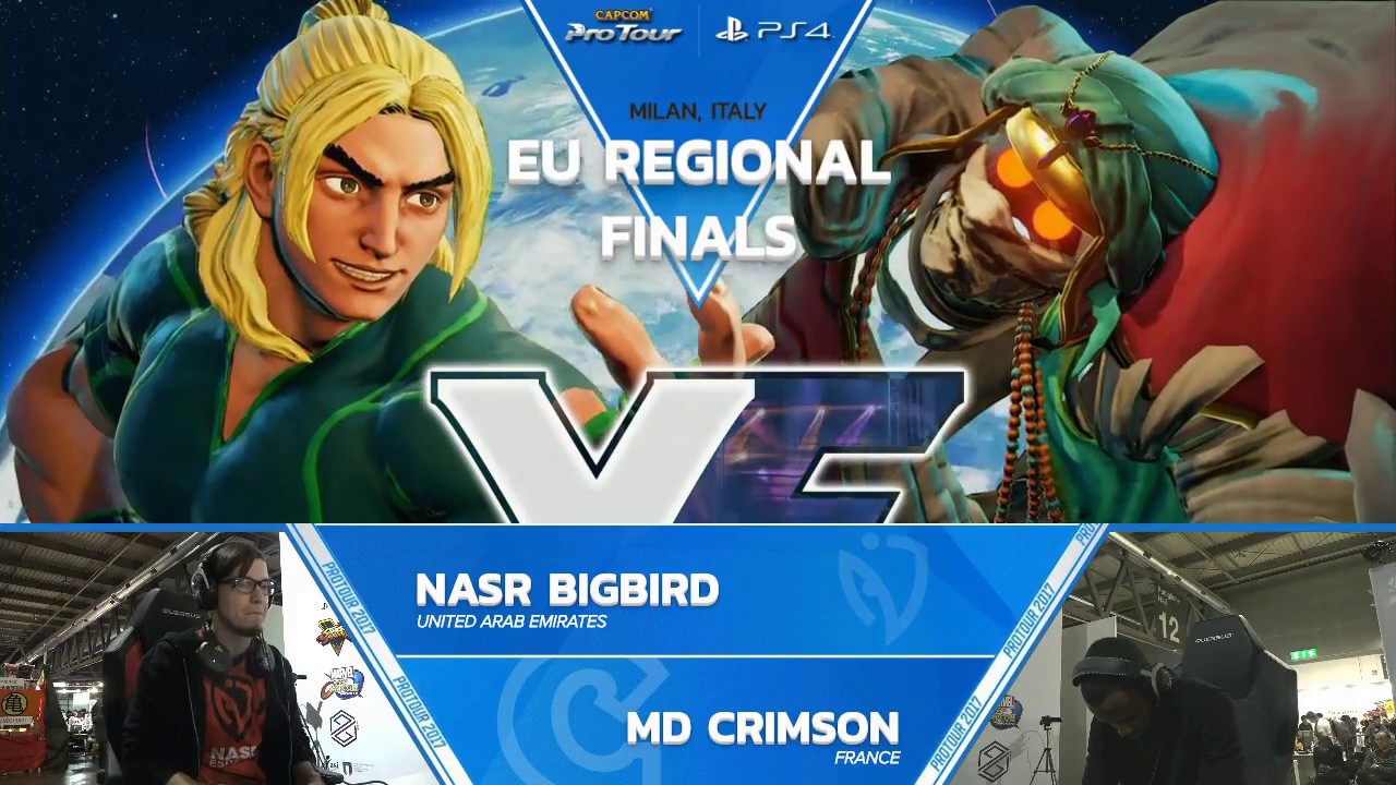 SFV: NASR BIgBird vs Mr Crimson - MGW 2017 Top 8 - CPT 2017