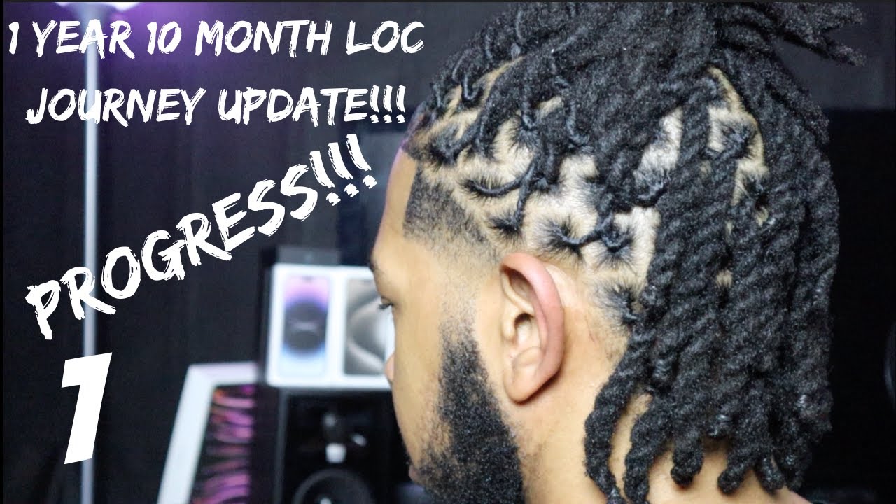 1 YEAR 10 MONTH LOC JOURNEY UPDATE!!!#johnnylox #starterlocs