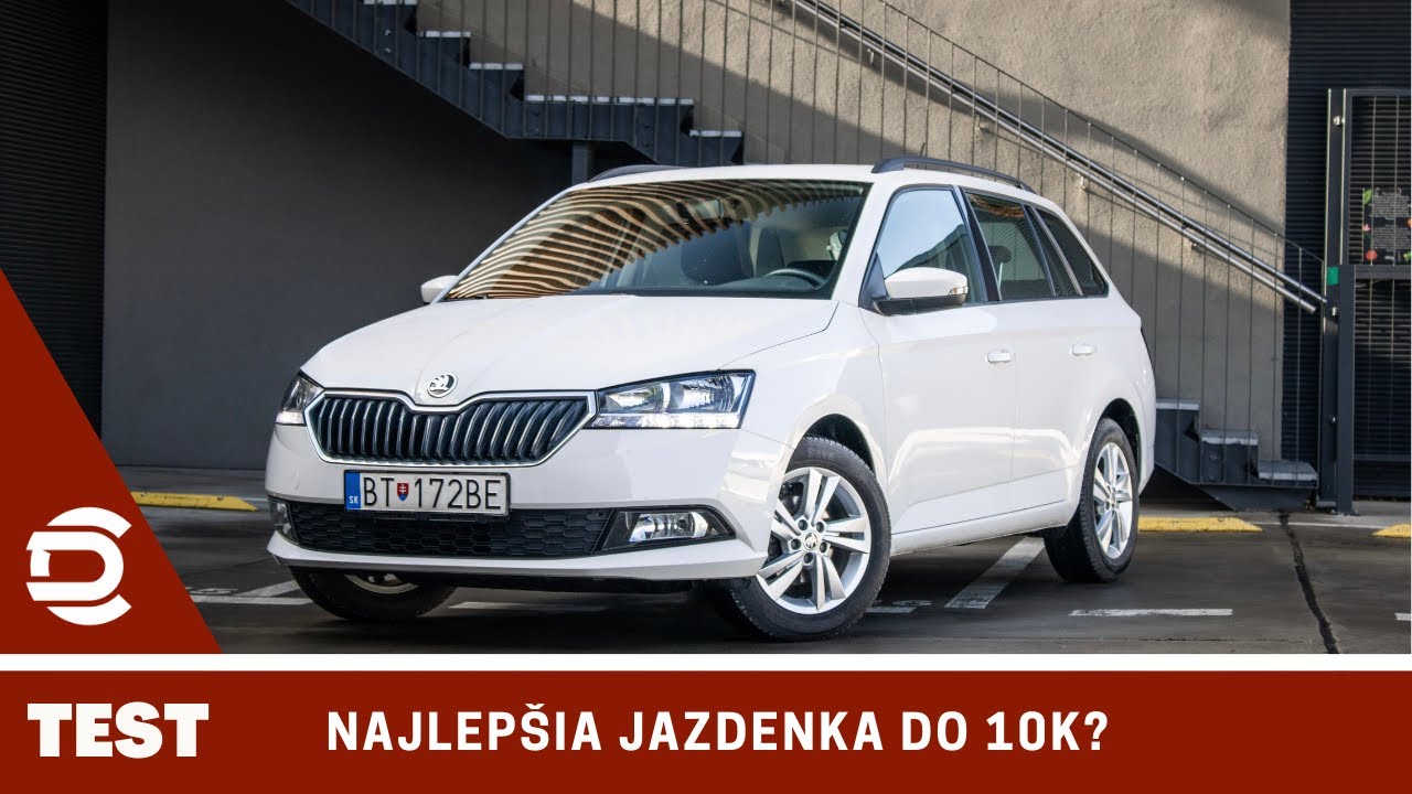 Ideálne auto do 10 000€? 2020 Škoda Fabia Combi 1.0 TSI TEST Jazdenky - Dominiccars.sk