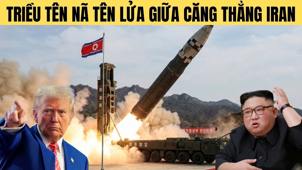 Triều Tiên bất ngờ nã tên lửa giữa căng thẳng Trung Đông và cái kết không tưởng