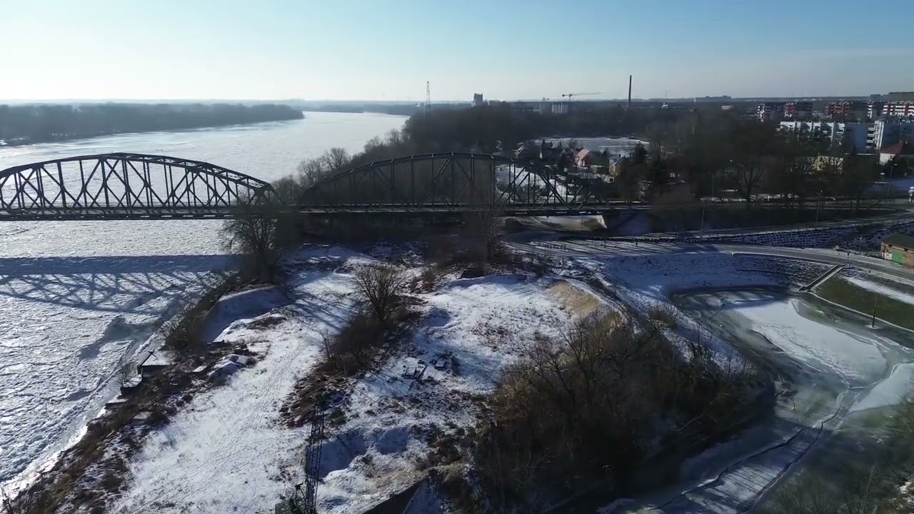 Zima nad Wisłą w Fordonie. 01/02/2026