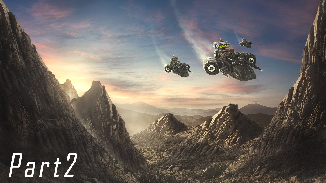 Photoshop Manipulation Matte Painting Tutorial Part2
