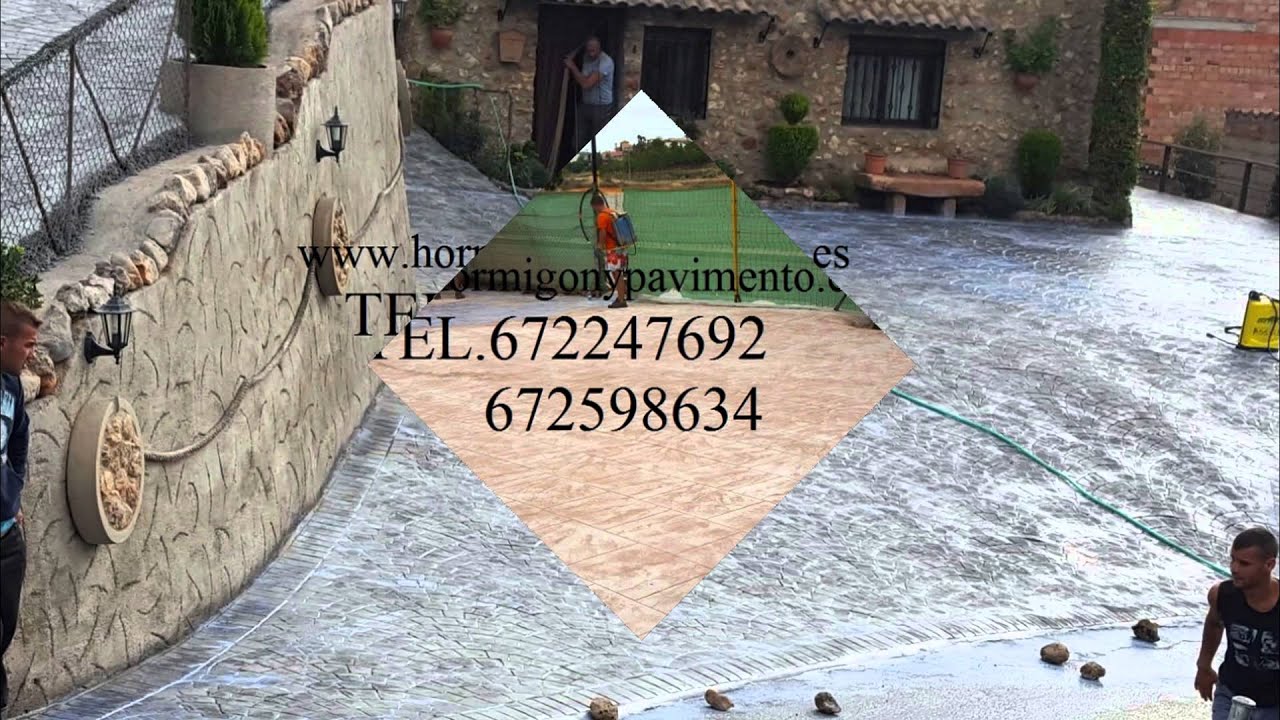 Hormigon Impreso Como se hace  Murcia, Murcia Tel.672247692