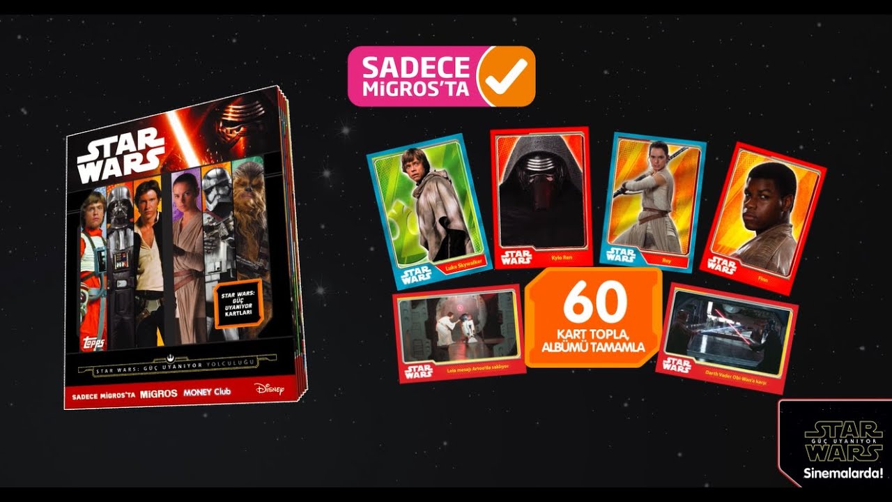 Efsane Koleksiyon Kartları 17 Aralık'ta Sadece Migros'ta!