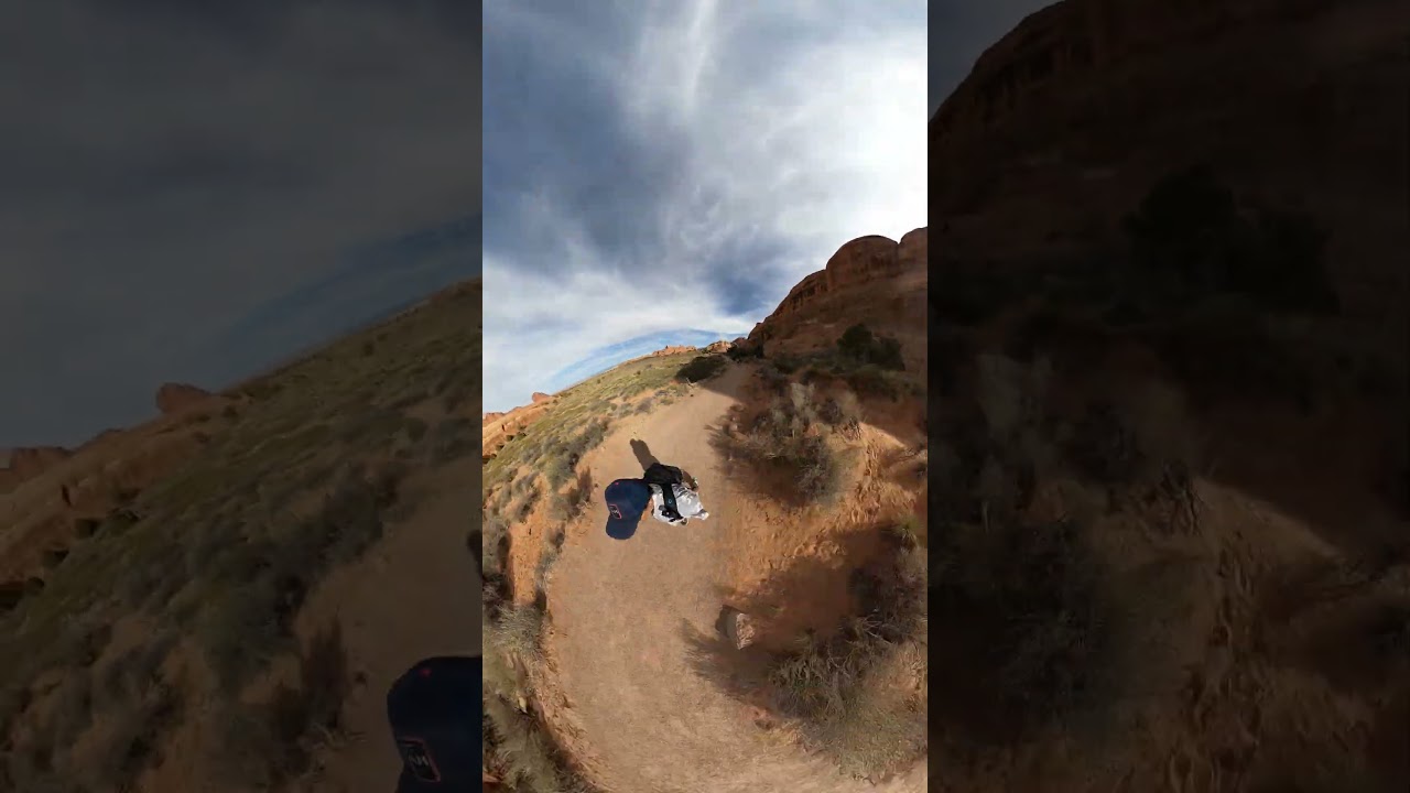 Pine Tree Arch #hike #timelapse@ArchesNPS