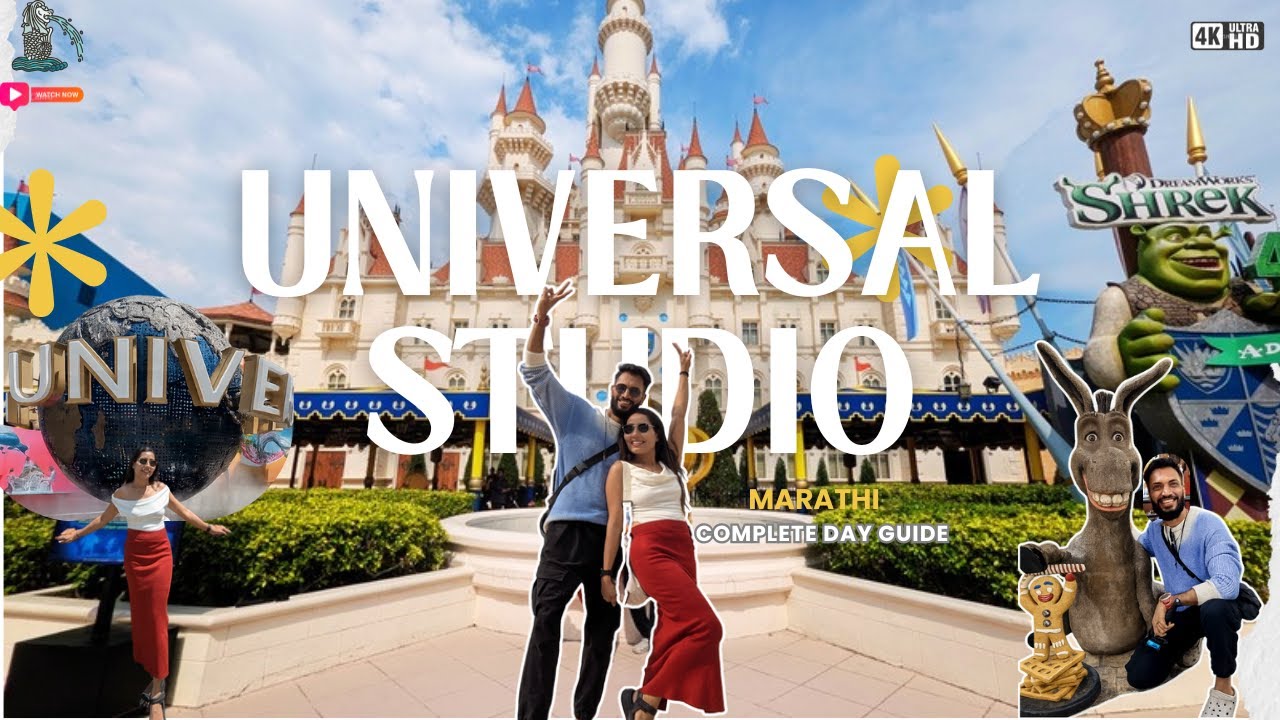 Universal Studios Singapore Full Day Guide 😍 | Rides, Tickets, Food & Budget Hacks | Marathi EP-06