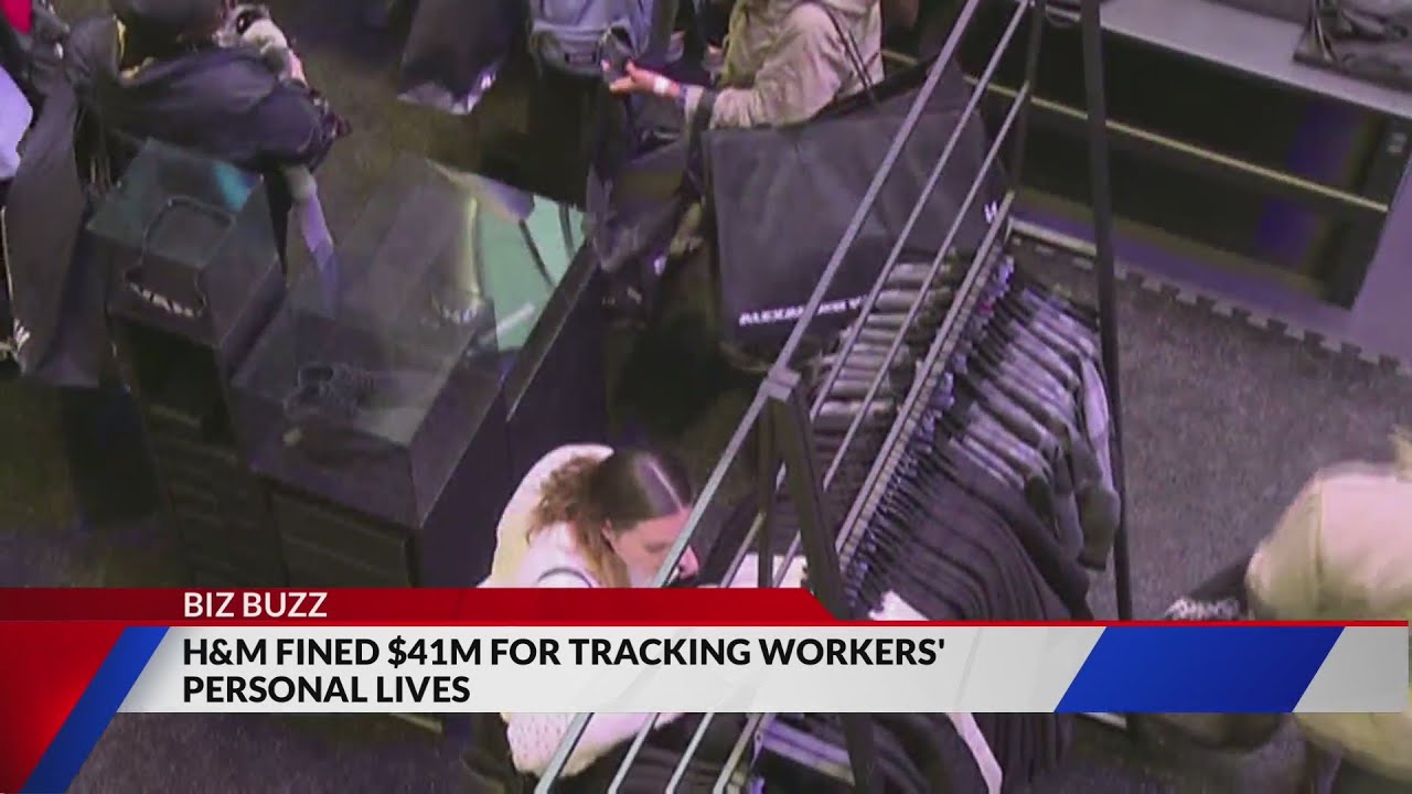 H&M fined $41M for tracking workers' personal lives