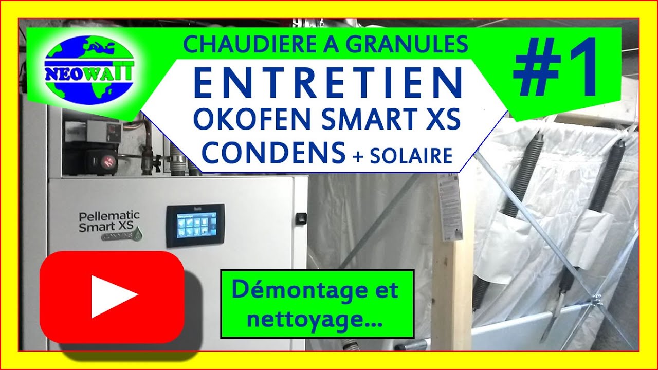 Entretien Chaudiere a Granules Okofen Smart XS Condens 1