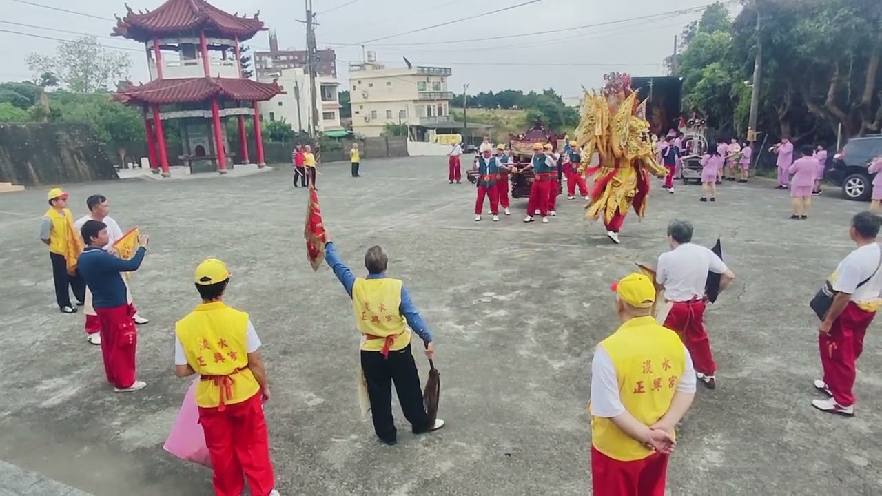 《淡水正興宮》回顧正興宮南境訪聖三天參香祈福114.12.25(農曆十一月初六日)第八站高雄大樹崇聖殿(主祀：張府天師)感謝陳姵君師姐影像紀錄。。。
