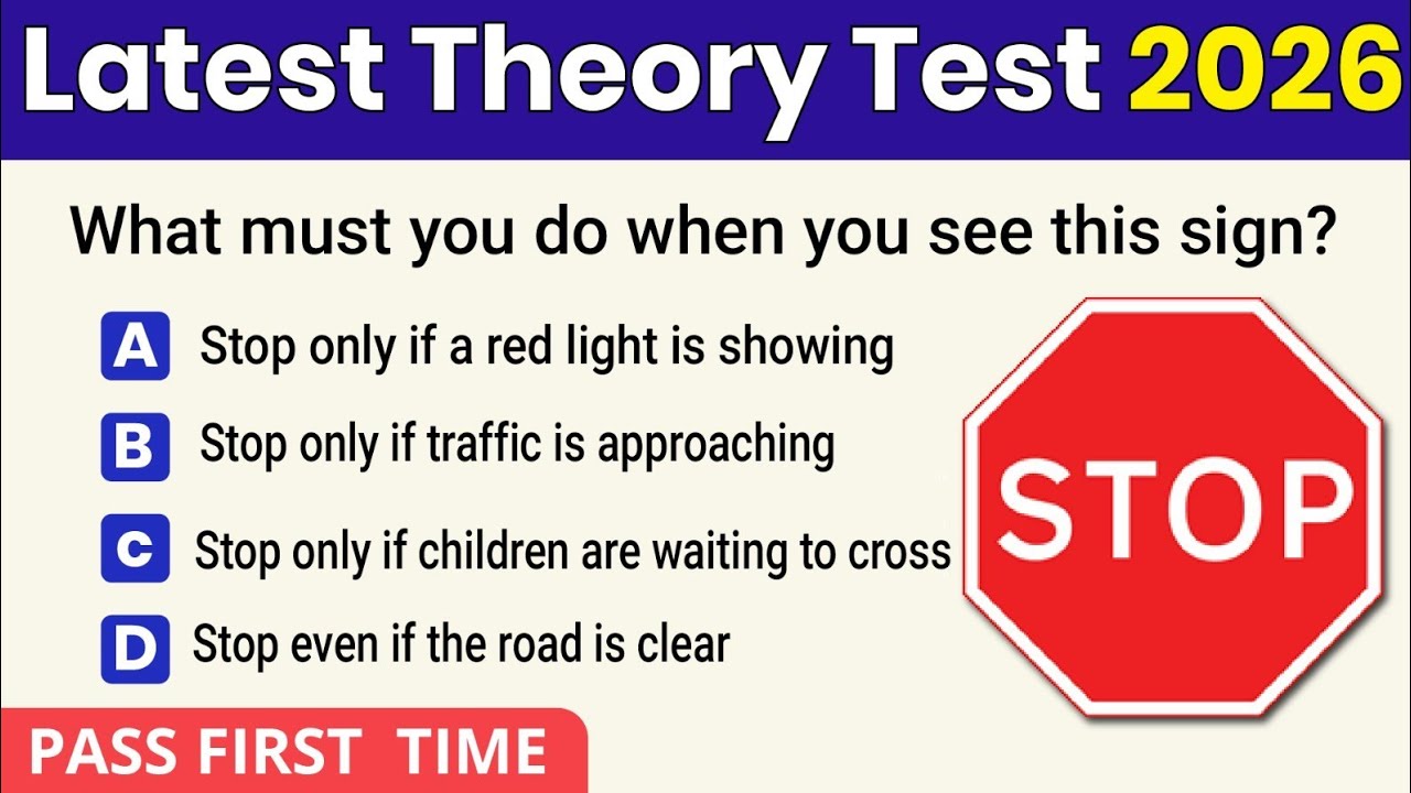 Theory Test 2026 UK | NEW Questions and Answers | Pass First Time