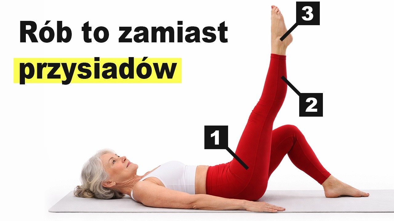 Bolą Cię kolana i chrzęszczą rano? Ta 2-minutowa aktywacja nóg zastąpi 100 przysiadów