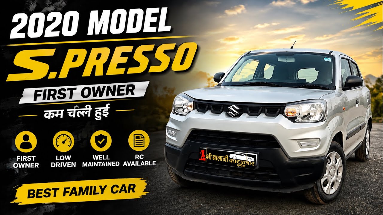 New s Presso 2020 model top condition first owner 