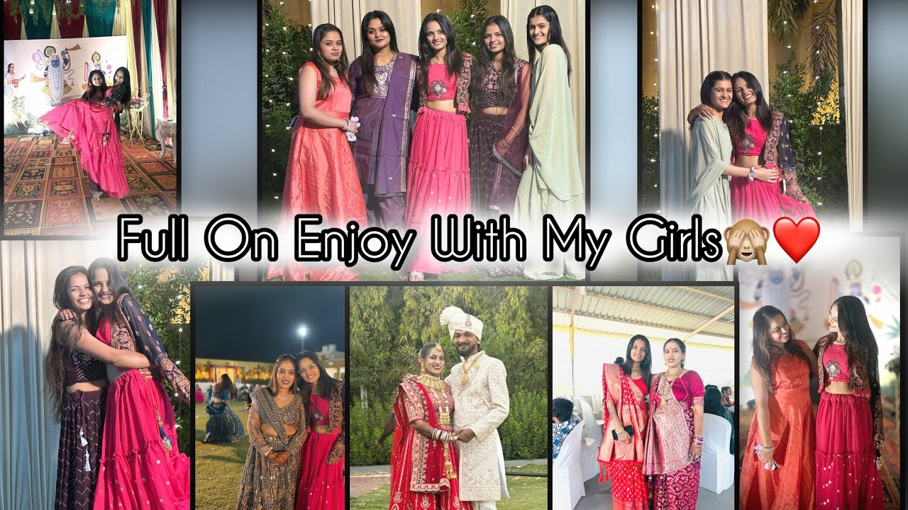 Finally! મારી બેસ્ટી દુલ્હન બની ગઈ! 👰‍♀️❤️|KomuGosai18#gujraticomedy#familyvlog#dailyvlog#reallife 
