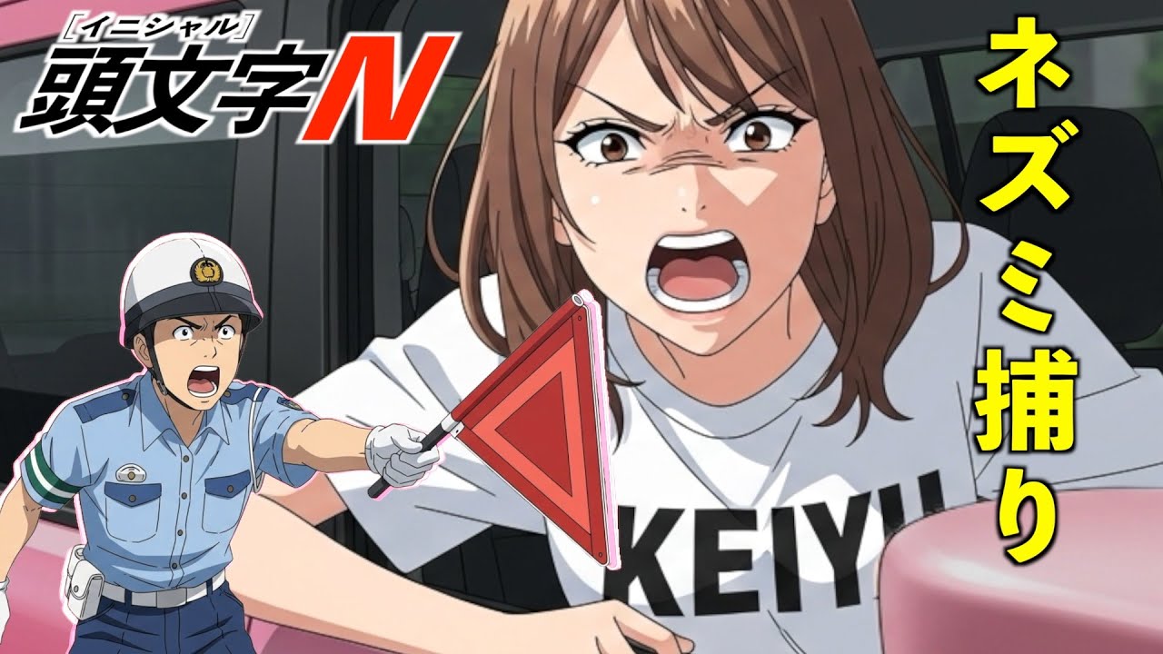 AI架空アニメ「頭文字Ｎ（ネズミ捕り）」主題歌~ネズミ扱いすんなゴラァ~