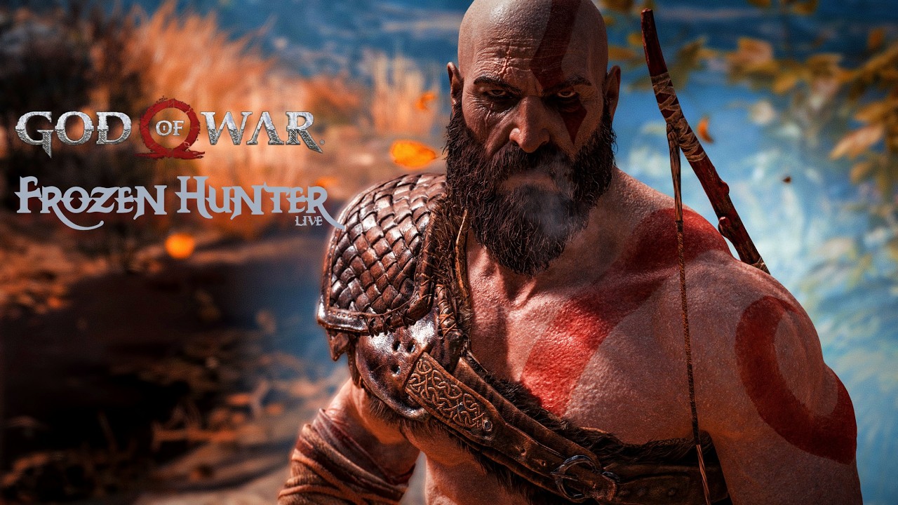 GOD OF WAR - Father & Son Saga Begins 🪓 | Road to Ragnarök 🔥 | Frozen Hunter LIVE 🛑