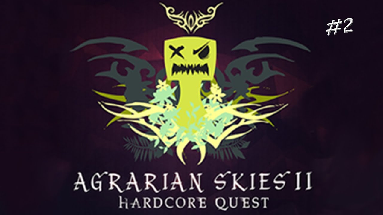 Agrarian Skies 2 - Episode 2 - Crucible, Cobble gen and Farm