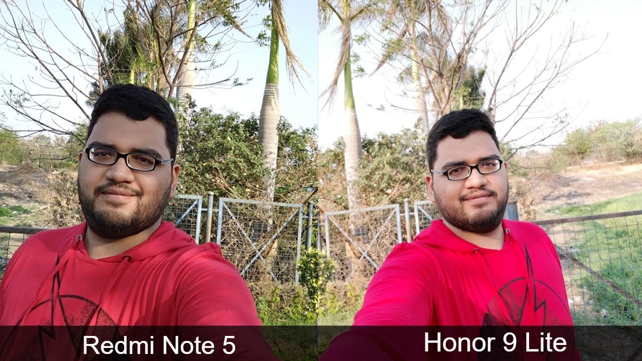 Redmi Note 5 vs Honor 9 Lite Camera Comparison
