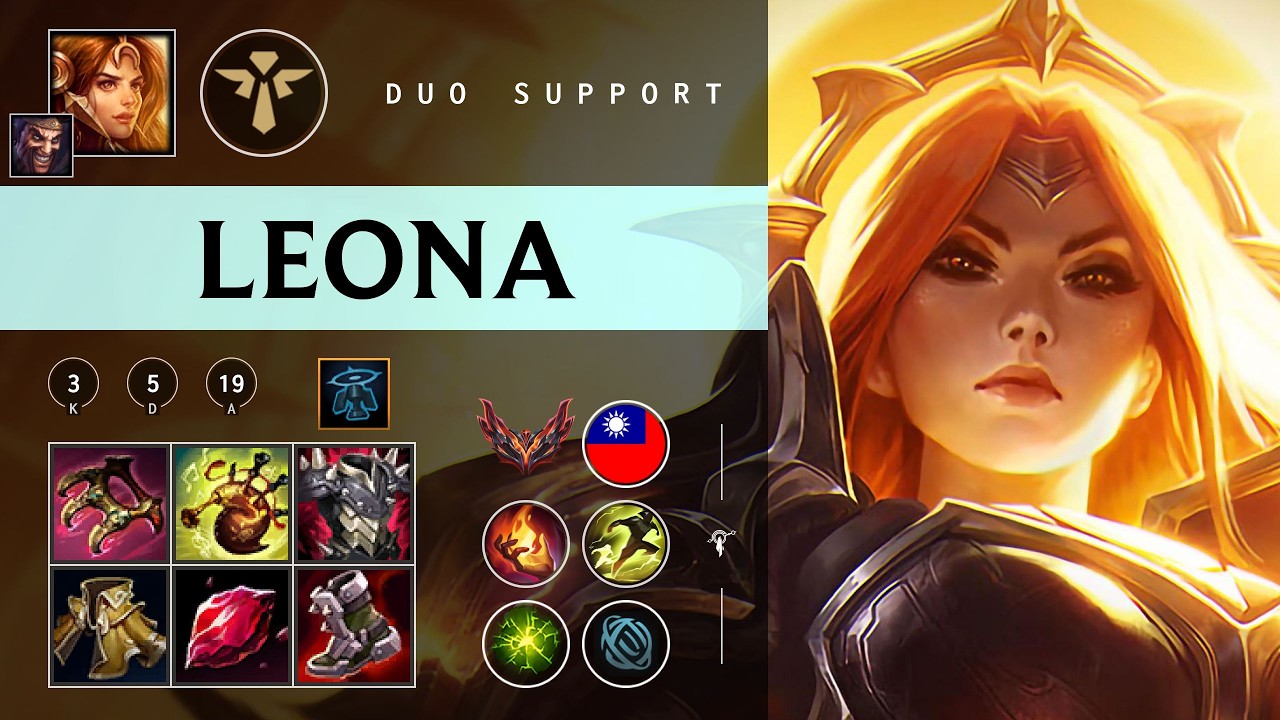 Leona Support vs Sona - TW Grandmaster Patch 26.03