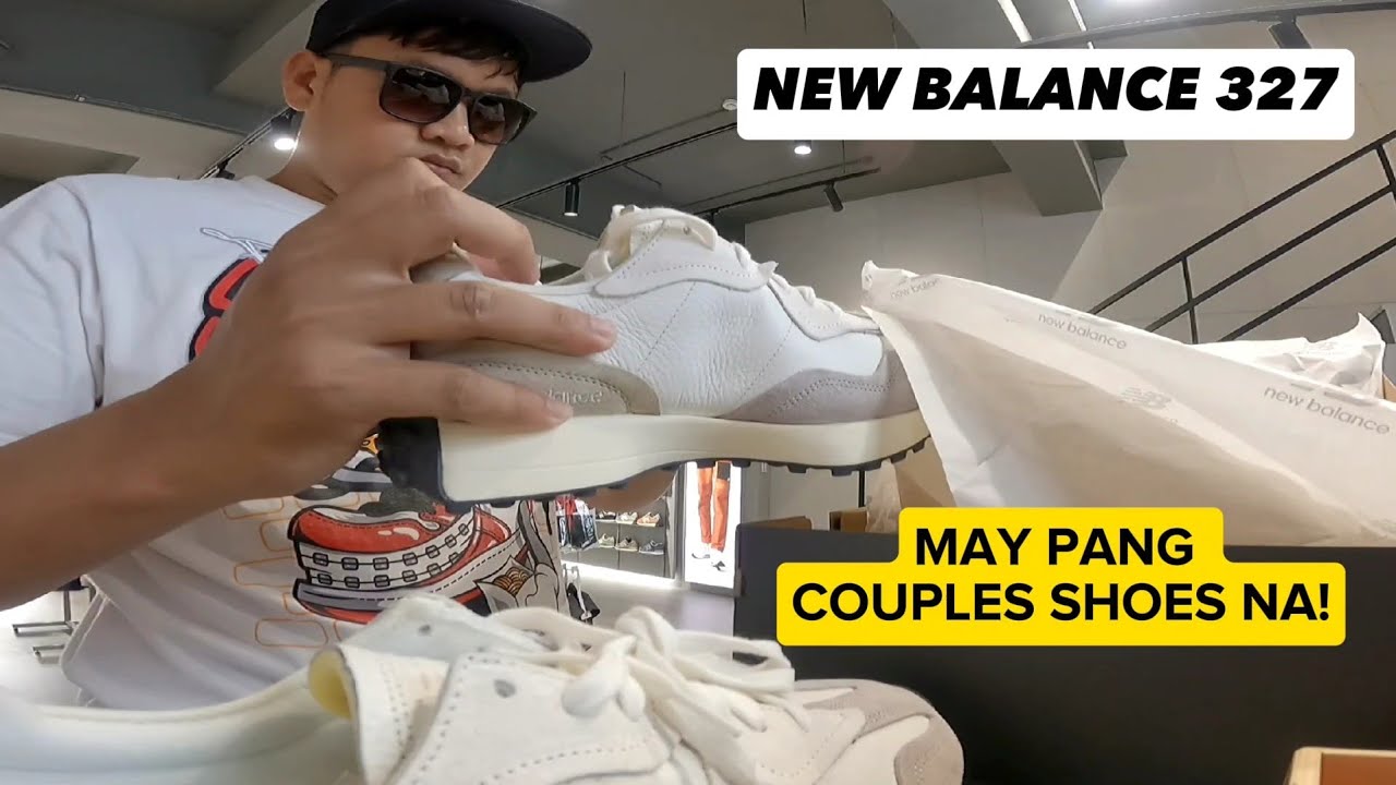NABILI KO NA ANG GUSTO KONG PANG COUPLE SHOES | NEW BALANCE 327 SEA SALT MOONROCK!