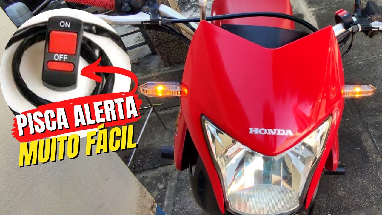 COLOCANDO ALERTA NA BROS 150, MUITO FÁCIL