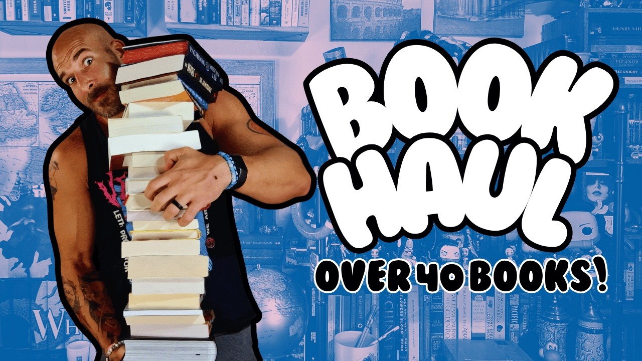 Что же я получила в этой огромной посылке из более чем 40 книг?!