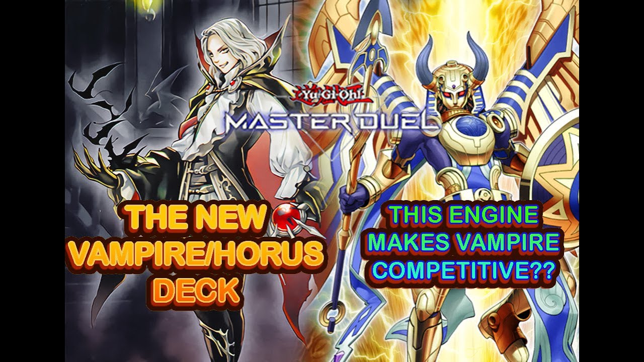 YU-GI-OH! Новые карты HORUS могут сделать VAMPIRES конкурентоспособными? -- Master Duel/Turbo XYZ...