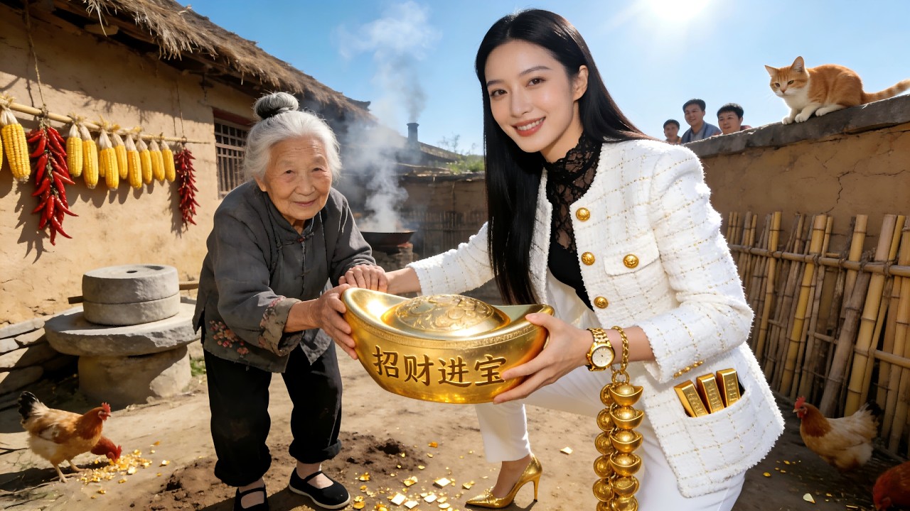 億萬女總低調回鄉看親媽！竟撞見惡霸欺辱母親！她當場召集百台豪車封村！誰敢動我媽，我讓他傾家蕩產！#逆襲 #爽文 #打臉 #爽劇 #短剧