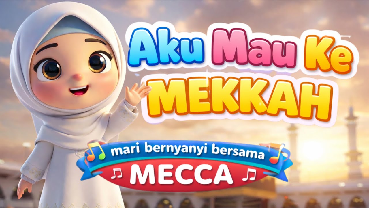 Aku Mau ke Mekkah 🕋 | Lagu Anak Islami Terbaru 2026 | Lagu Religi Anak Ceria & Edukatif
