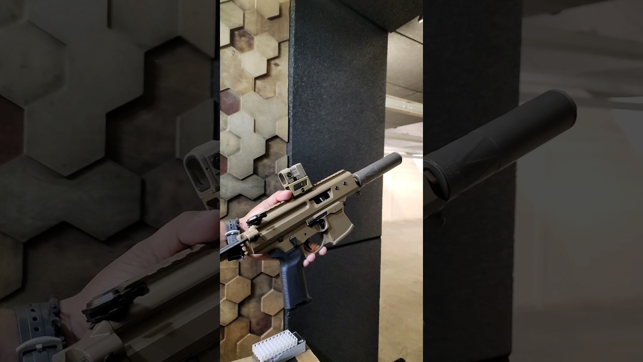 SIG Sauer Copperhead suppressed! Such a hard gun to find! #sigsauer #mpx #supressed