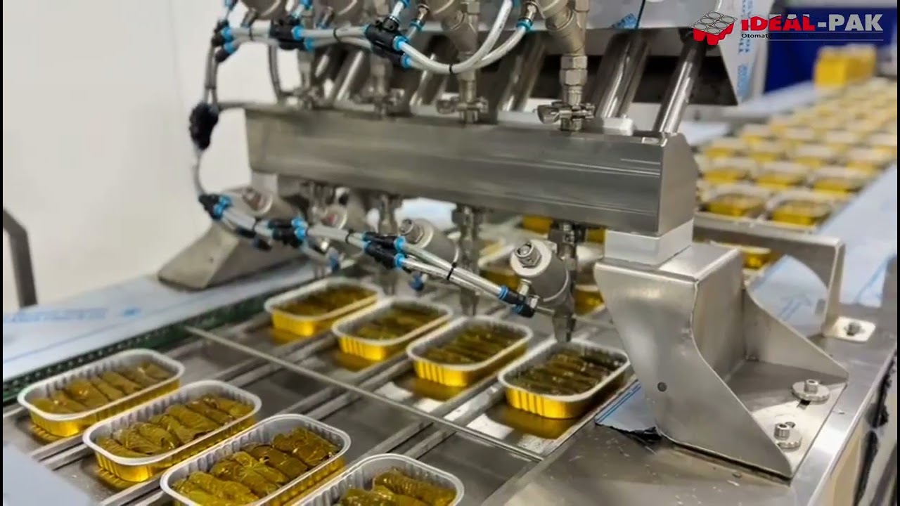 Ideal-Pak Ready Meal Packaging Line - Ideal-Pak Hazır Yemek Paketleme Hattı (AL TRAY)