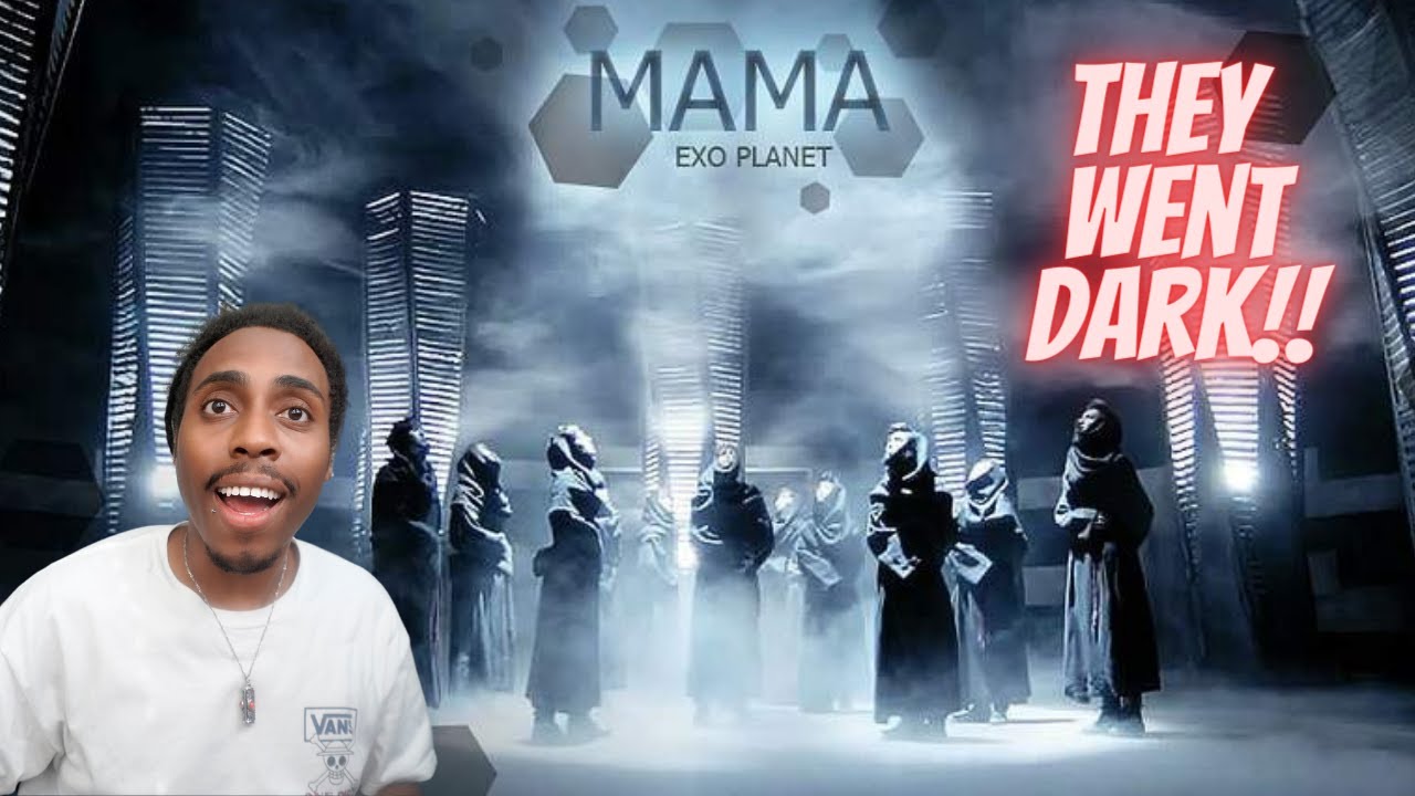 First Time Hearing!!! EXO MAMA Reaction Video!! The Dark Theme is Crazy!