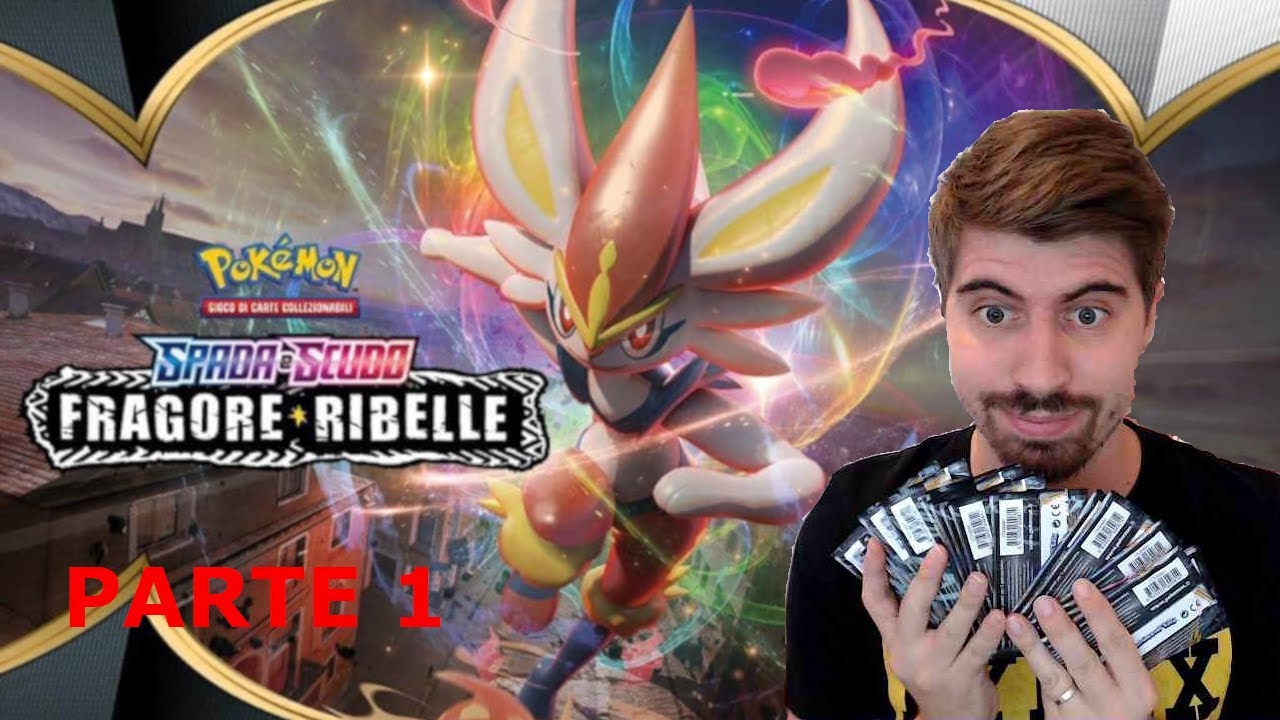 COSA STA SUCCEDENDO??? BOX OPENING FRAGORE RIBELLE PARTE 1 - POKEMON ITA