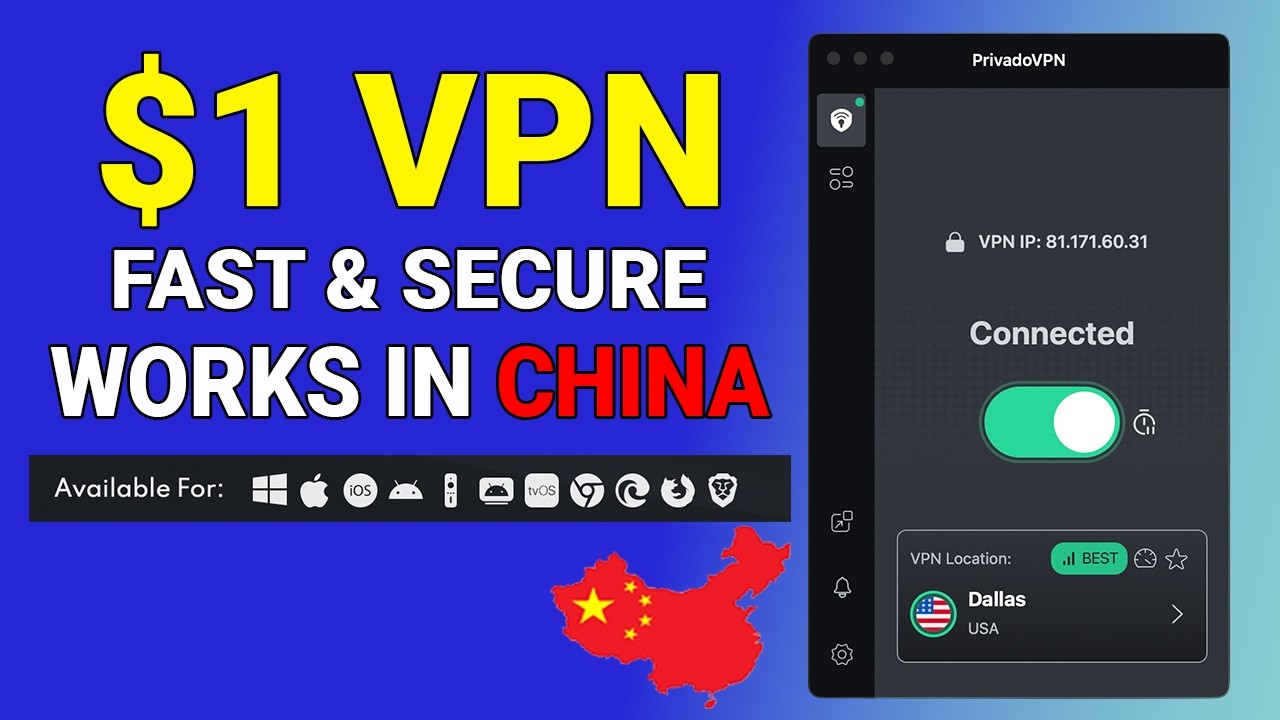 VPN za 1 dolara do Chin i nie tylko (na wszystkie urządzenia)
