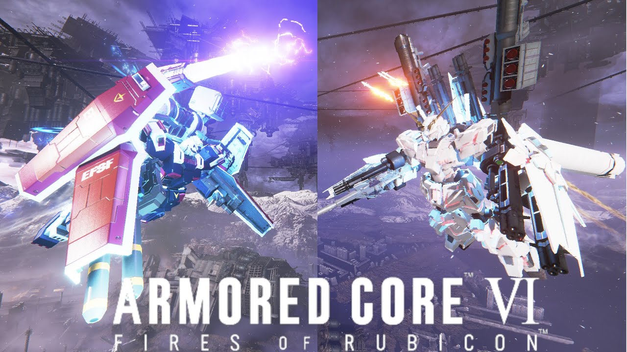【AC6】機体MODフルアーマーガンダム・ユニコーンガンダム(アーマードコア6)