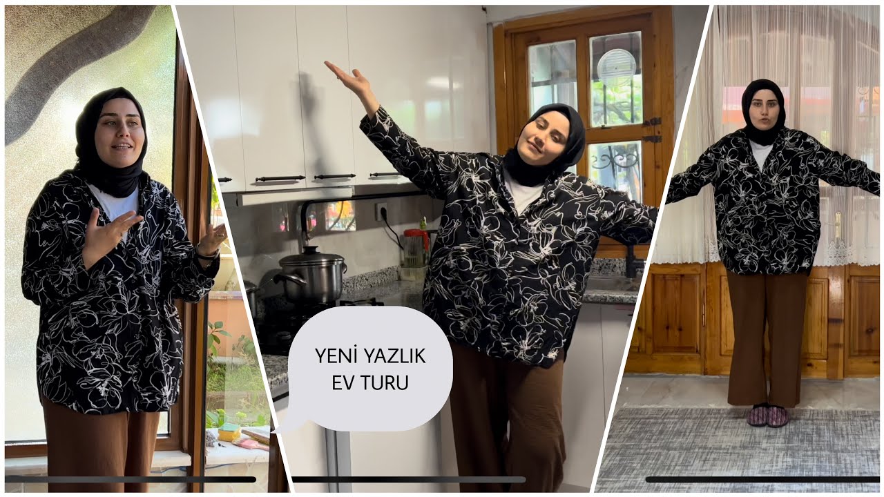 MERAKLA BEKLENEN YENİ YAZLIK EV TURU 😍 | ANNEM TEK BAŞINA TEMİZLEDİ, YERLEŞTİRDİ |HARİKA DEĞİŞİMLER