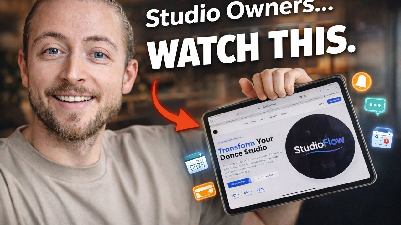 New Dance Studio Management Software Built for Dance Schools | StudioFlow Demo #software
