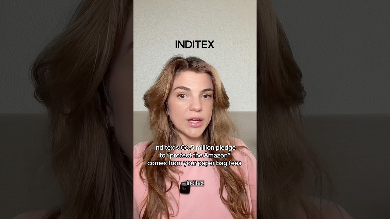 Inditex is &ldquo;protecting&rdquo; the Amazon with your paper bag money 💰