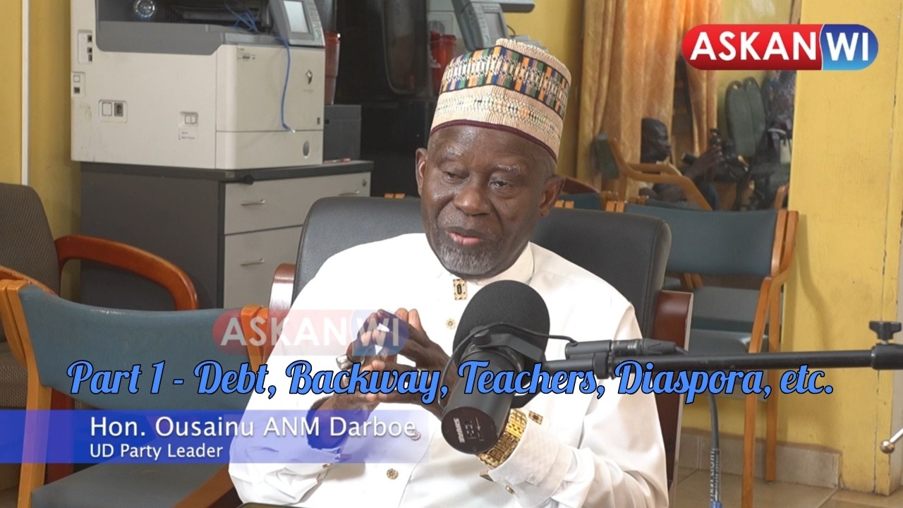 📹 UDP’s Darboe on Teachers, Backway, Employment, Corruption, National Debt & the Diaspora
