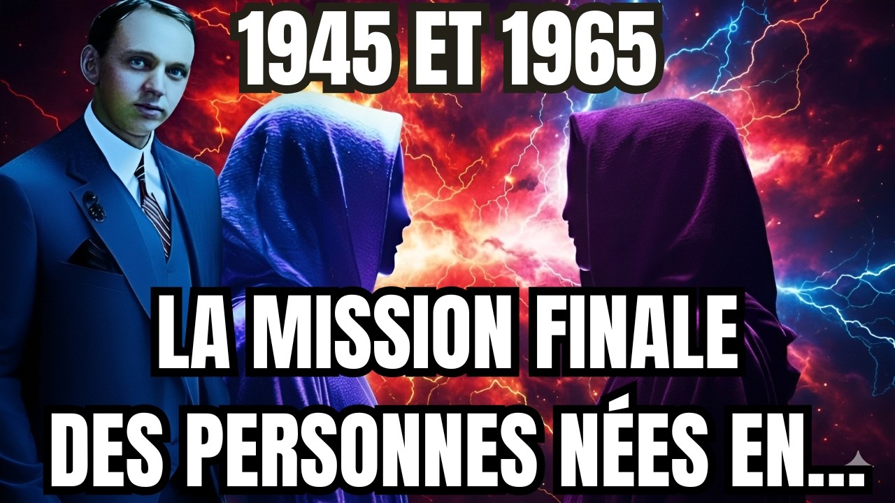 ÊTES-VOUS NÉ ENTRE 1945 ET 1965 ? EDGAR CAYCE A RÉVÉLÉ VOTRE DERNIÈRE MISSION SPIRITUELLE