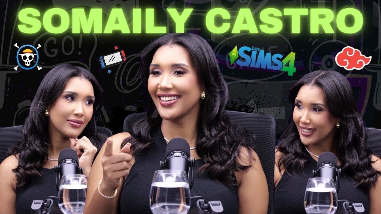 Somaily Castro revela su amor por el anime y los videojuegos 🎙️🔥