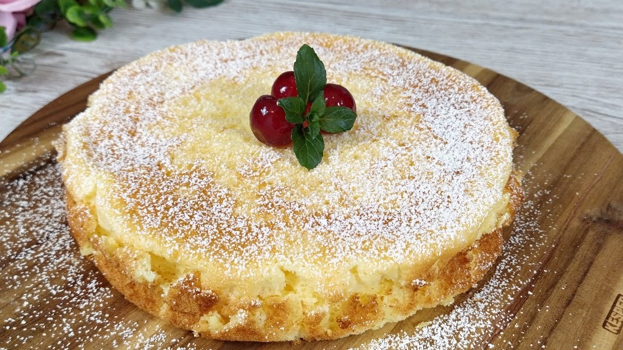 Если у вас есть йогурт, приготовьте этот вкусный торт!