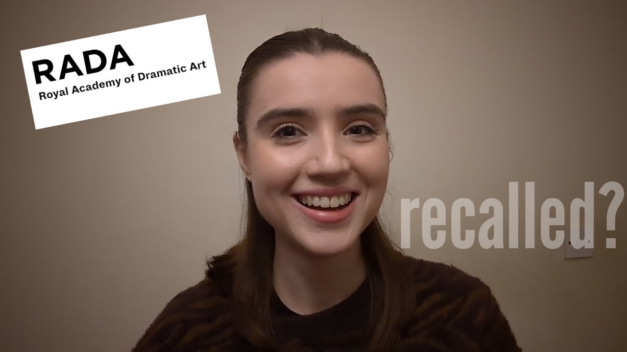 I got recalled by RADA? - honest drama school auditions chat 