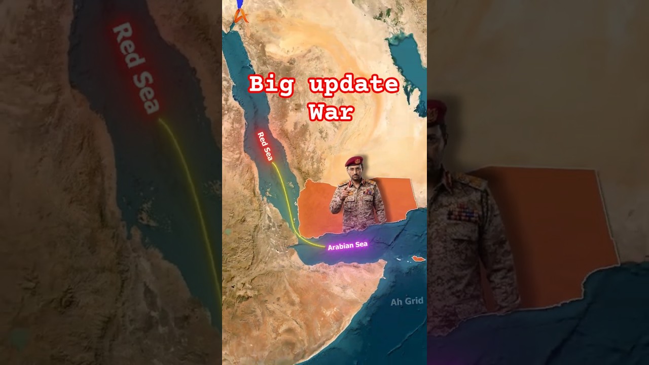 Yemen Joins the War? The Bab al-Mandeb Strait Crisis Explained! #shorts #news #viral #mapping