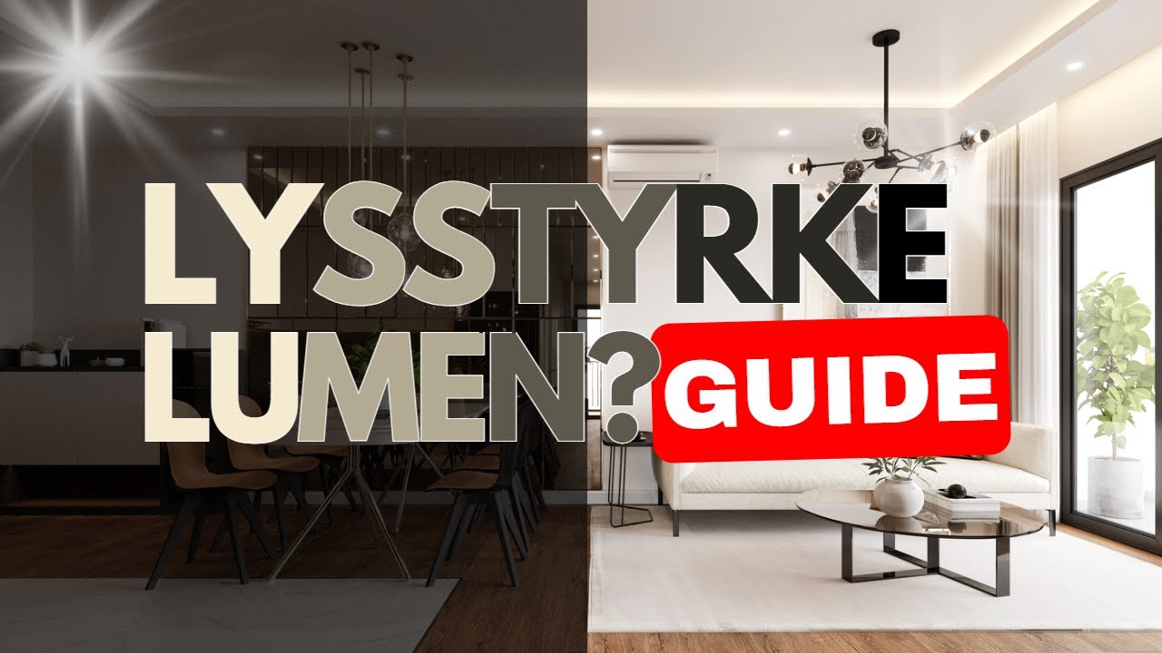 Hvad er lumen og lysstyrke LED? - GUIDE TIL LED SPOTS #3