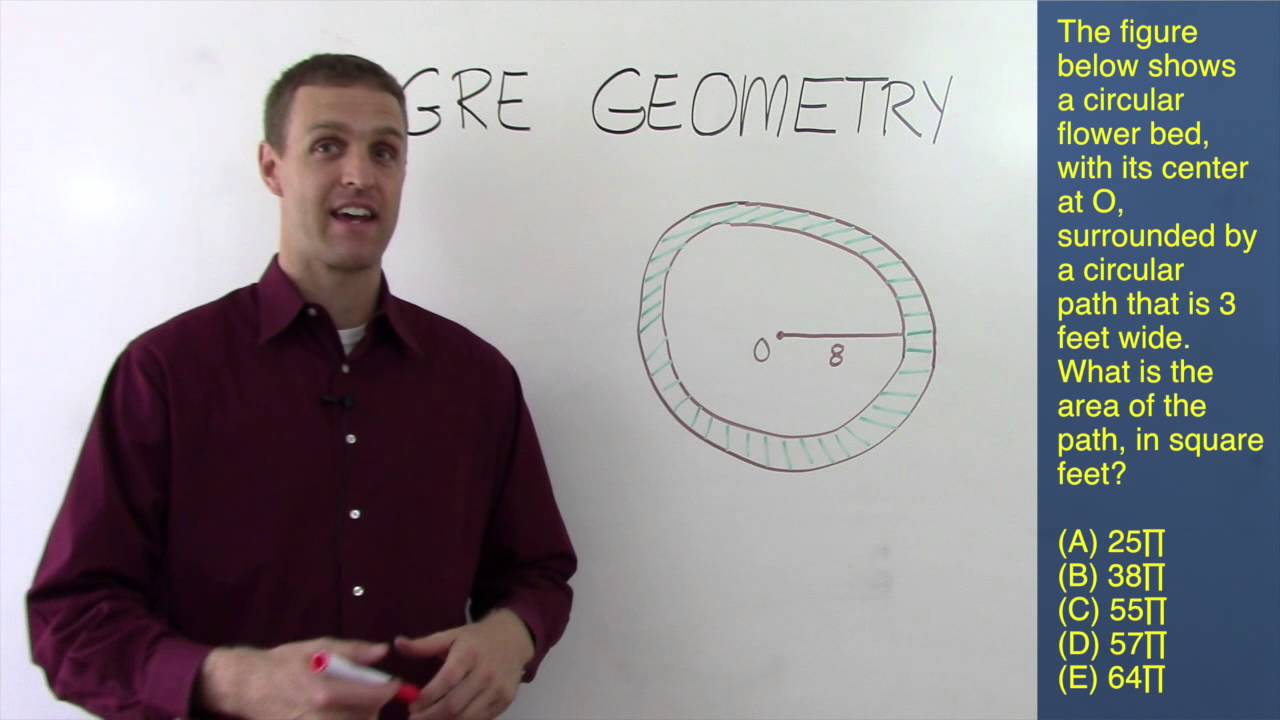 GRE Prep - Geometry - Finding Area of Shaded Regions