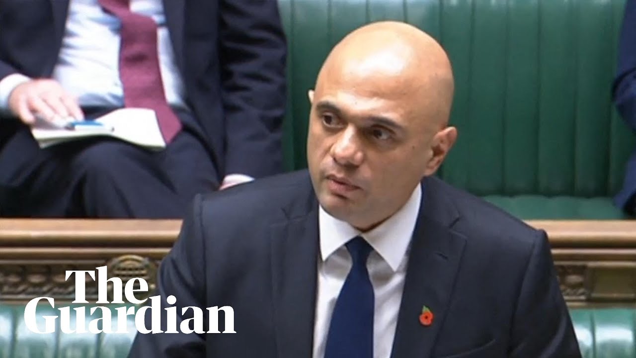 Sajid Javid makes Commons statement about risk posed by new Covid variant &ndash; watch live
